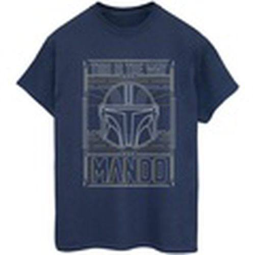 Camiseta manga larga The Mandalorian The Way para mujer - Disney - Modalova