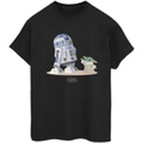 Camiseta manga larga The Mandalorian R2D2 And Grogu para mujer - Disney - Modalova