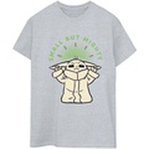 Camiseta manga larga The Mandalorian Small But Mighty Grogu para mujer - Disney - Modalova