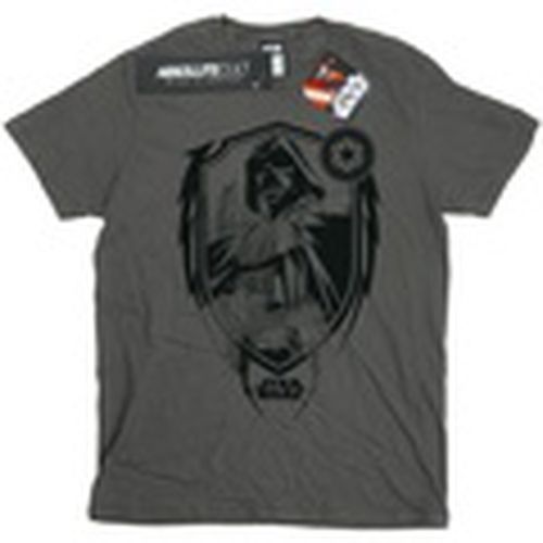 Camiseta manga larga Darth Vader Shield para hombre - Disney - Modalova