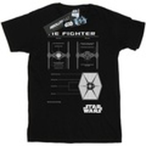 Camiseta manga larga Tie Fighter para hombre - Disney - Modalova