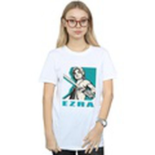 Camiseta manga larga Rebels Ezra para mujer - Disney - Modalova