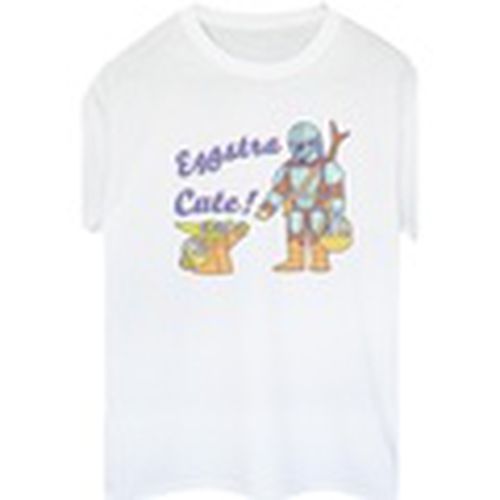 Camiseta manga larga The Mandalorian Eggstra Cute Grogu para mujer - Disney - Modalova