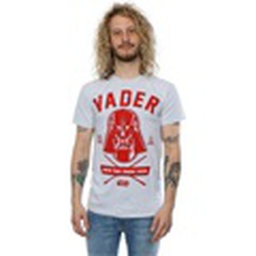 Camiseta manga larga Darth Vader Collegiate para hombre - Disney - Modalova