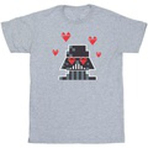 Camiseta manga larga Valentines Vader In Love para hombre - Disney - Modalova