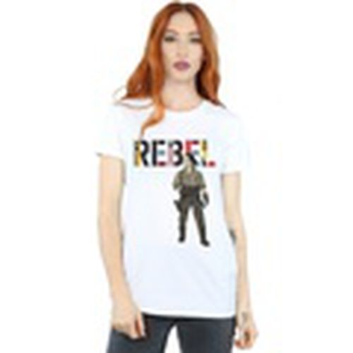 Camiseta manga larga The Rise Of Skywalker Rebel Rose para mujer - Disney - Modalova