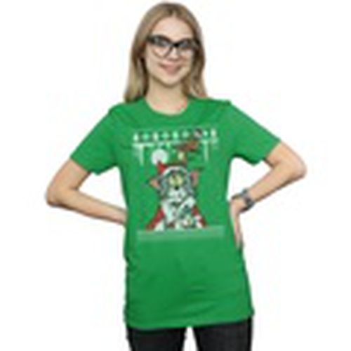 Camiseta manga larga Christmas Fair Isle para mujer - Dessins Animés - Modalova