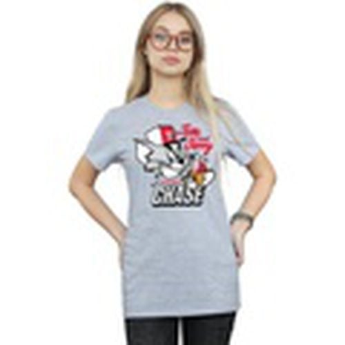 Camiseta manga larga Cat Mouse Chase para mujer - Dessins Animés - Modalova