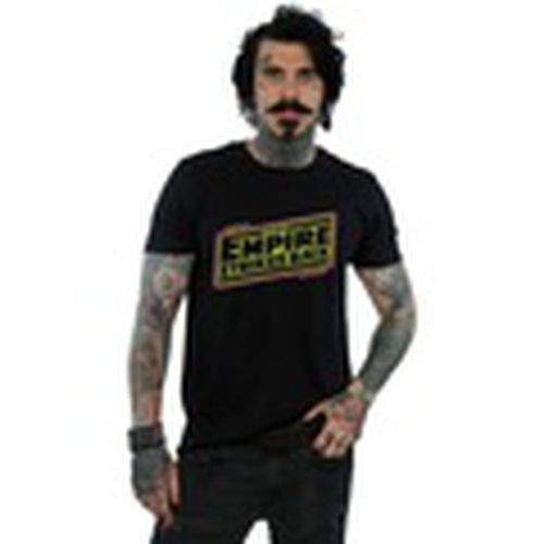 Camiseta manga larga The Empire Strikes Back Logo para hombre - Disney - Modalova