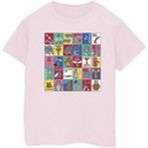 Camiseta manga larga Grid Squares para mujer - Dessins Animés - Modalova