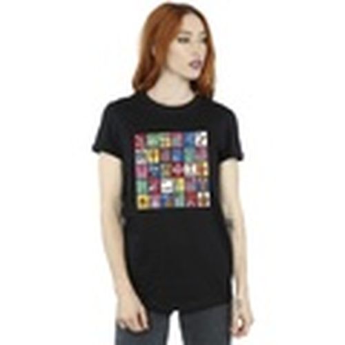 Camiseta Grid Squares para mujer - Dessins Animés - Modalova