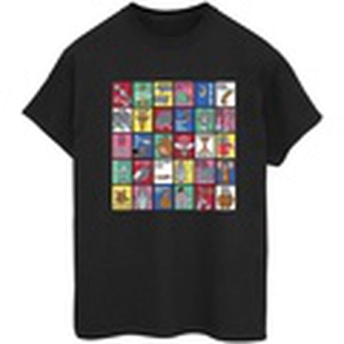 Camiseta manga larga Grid Squares para mujer - Dessins Animés - Modalova