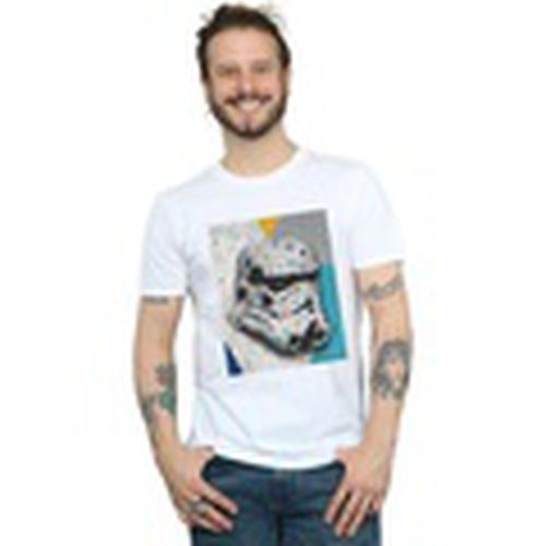 Camiseta manga larga Stormtrooper Pattern Helmet para hombre - Disney - Modalova