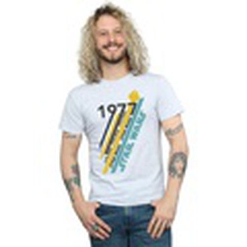Camiseta manga larga Retro 77 Stripes para hombre - Disney - Modalova