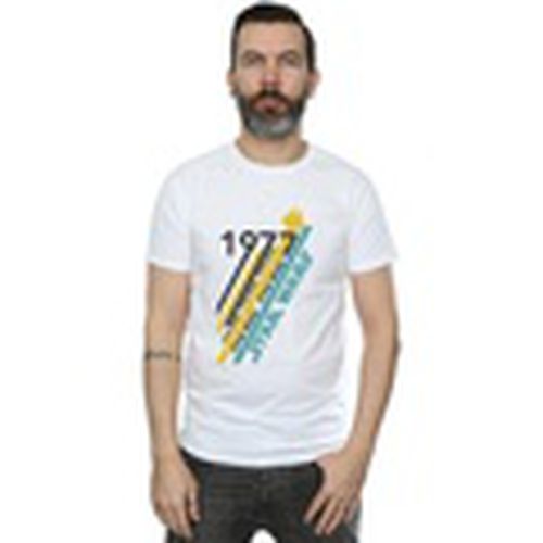 Camiseta manga larga Retro 77 Stripes para hombre - Disney - Modalova