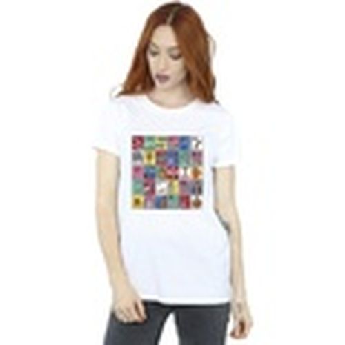Camiseta Grid Squares para mujer - Dessins Animés - Modalova