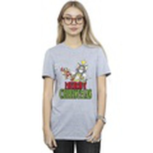 Camiseta manga larga Merry Christmas Baubles para mujer - Dessins Animés - Modalova