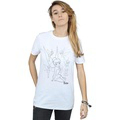 Camiseta manga larga Tinker Bell Collage Sketch para mujer - Disney - Modalova