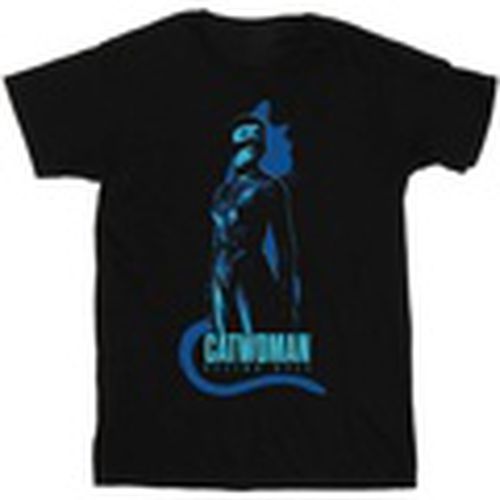 Camiseta manga larga The Batman Catwoman Silhouette para mujer - Dc Comics - Modalova
