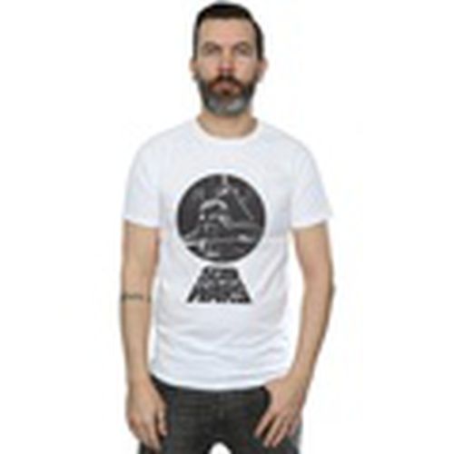 Camiseta manga larga Darth Vader Bust para hombre - Disney - Modalova