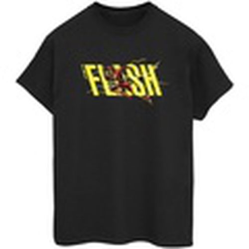 Camiseta manga larga The Flash Lightning Dash para mujer - Dc Comics - Modalova