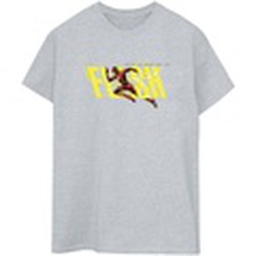Camiseta manga larga The Flash Lightning Dash para mujer - Dc Comics - Modalova