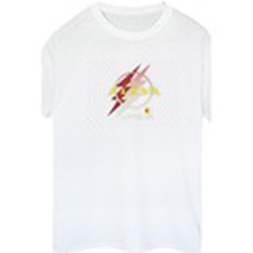 Camiseta manga larga The Flash Lightning Logo para mujer - Dc Comics - Modalova