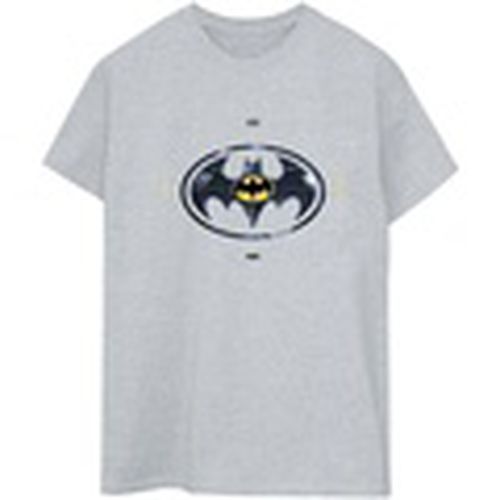Camiseta manga larga The Flash Batman Metal Logo para mujer - Dc Comics - Modalova