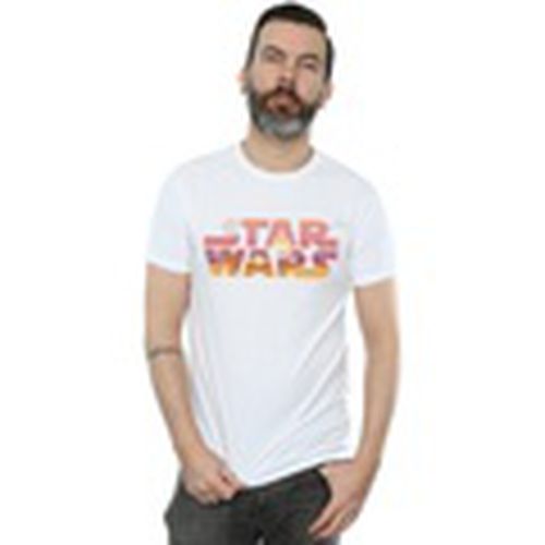 Camiseta manga larga Tatooine Suns Logo para hombre - Disney - Modalova