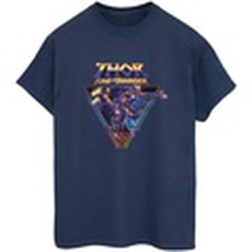 Camiseta manga larga Thor Love And Thunder Logo Triangle para mujer - Marvel - Modalova