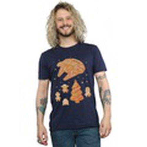 Camiseta manga larga Gingerbread Rebels para hombre - Disney - Modalova