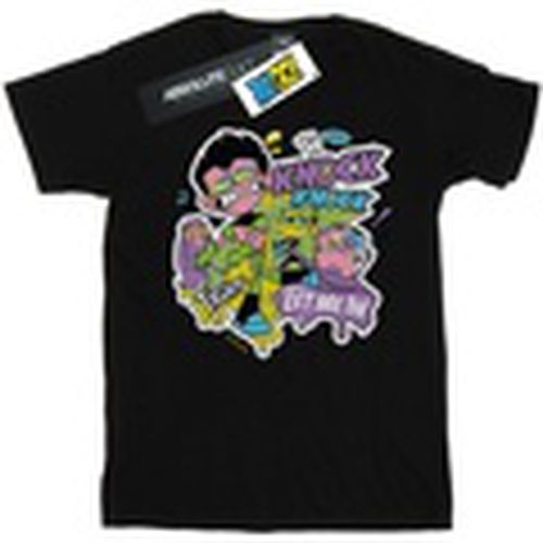 Camiseta manga larga Teen Titans Go Knock Knock para mujer - Dc Comics - Modalova