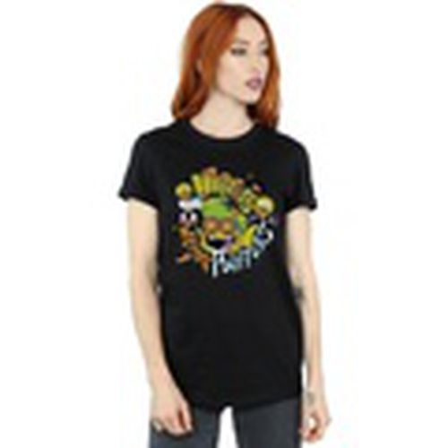 Camiseta manga larga Teen Titans Go Waffle Mania para mujer - Dc Comics - Modalova