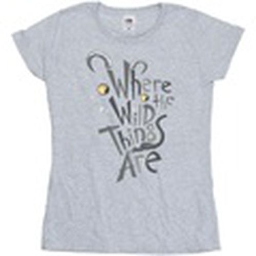 Camiseta manga larga Monster Logo para mujer - Where The Wild Things Are - Modalova