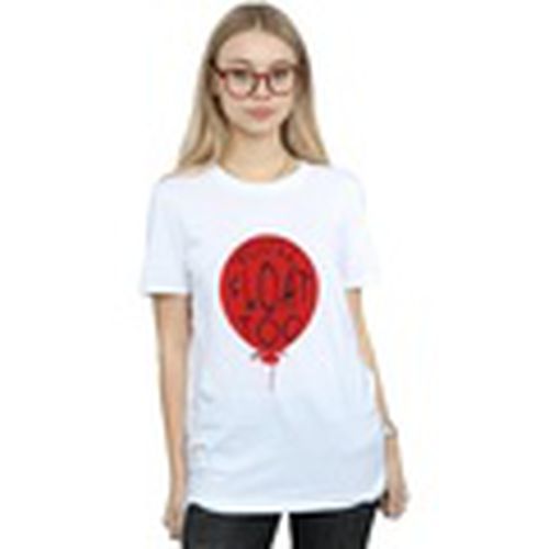 Camiseta manga larga Pennywise You'll Float Too para mujer - It - Modalova