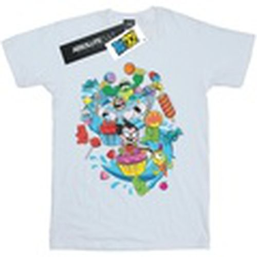 Camiseta manga larga Teen Titans Go Candy Mania para mujer - Dc Comics - Modalova