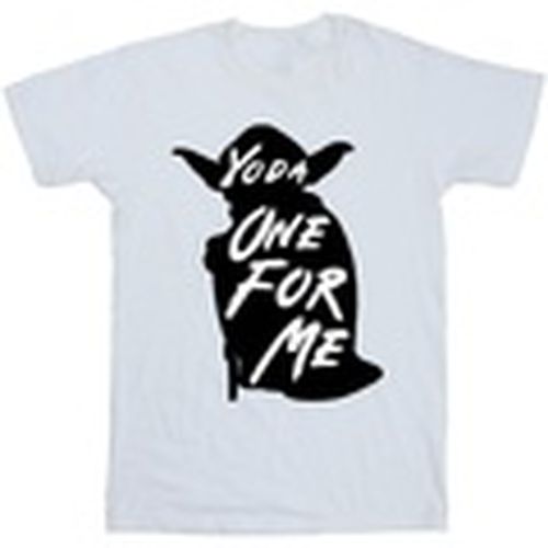 Camiseta manga larga Yoda One For Me para hombre - Disney - Modalova