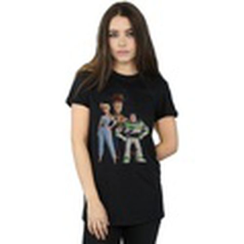 Camiseta manga larga Toy Story 4 Woody Buzz and Bo Peep para mujer - Disney - Modalova