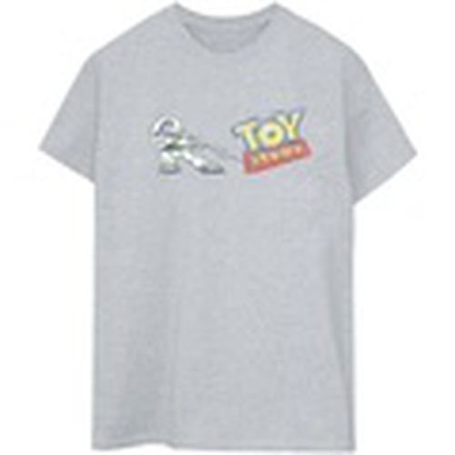 Camiseta manga larga Toy Story Buzz Pulling Logo para mujer - Disney - Modalova