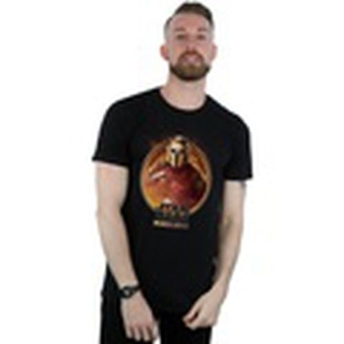 Camiseta manga larga The Mandalorian The Armorer para hombre - Disney - Modalova