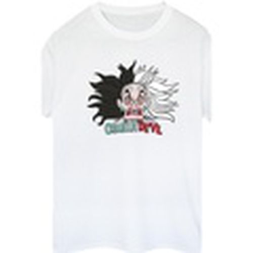Camiseta manga larga 101 Dalmatians Cruella De Vil Crazy Mum para mujer - Disney - Modalova