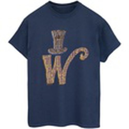 Camiseta manga larga W Logo Hat para mujer - Willy Wonka - Modalova