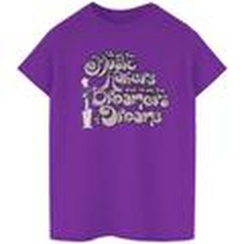 Camiseta manga larga Dreamers Text para mujer - Willy Wonka - Modalova