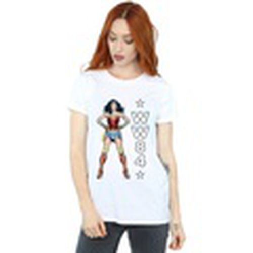 Camiseta manga larga Wonder Woman 84 Standing Logo para mujer - Dc Comics - Modalova