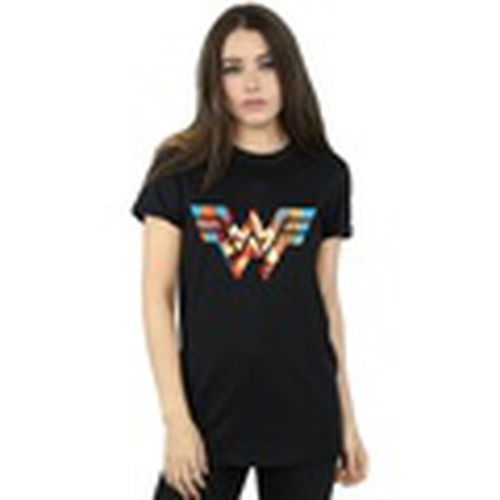 Camiseta manga larga Wonder Woman 84 Symbol Crossed Arms para mujer - Dc Comics - Modalova
