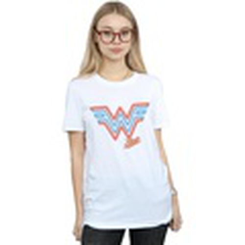 Camiseta manga larga Wonder Woman 84 Neon Emblem para mujer - Dc Comics - Modalova
