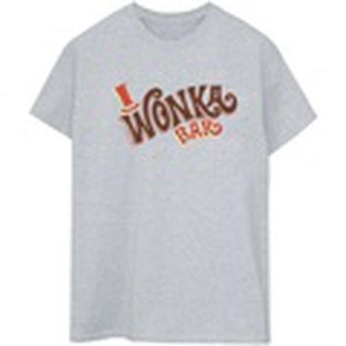 Camiseta manga larga Bar Logo para mujer - Willy Wonka - Modalova