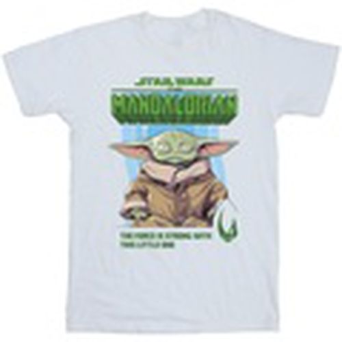 Camiseta manga larga The Mandalorian The Force Is Strong para hombre - Disney - Modalova