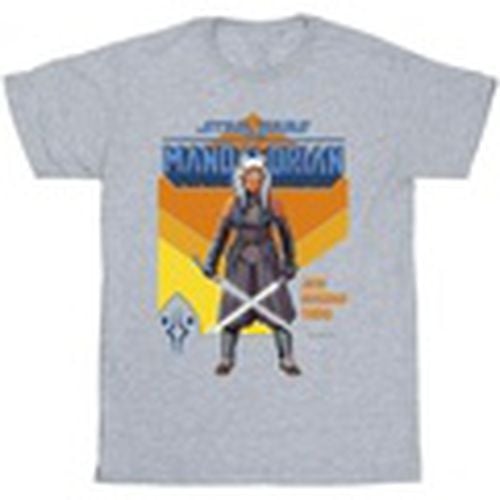 Camiseta manga larga The Mandalorian Jedi para hombre - Disney - Modalova