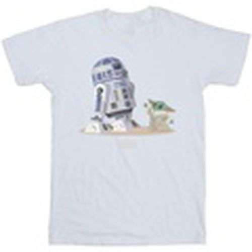 Camiseta manga larga The Mandalorian R2D2 And Grogu para hombre - Disney - Modalova
